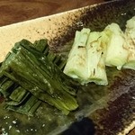 銀座 いっぱし - (12/09)下仁田ネギの丸焼き