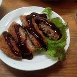 立呑み きむらや - ミンチカツ150円