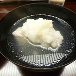 天神橋 青木 - あま鯛かぶら蒸し