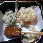 蕎麦彩膳 隆仙坊 - 天ぷらとそば田楽