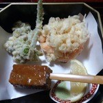 蕎麦彩膳 隆仙坊 - 天ぷらとそば田楽