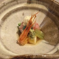 丸の内一丁目 しち十二候 - 甘エビの翁漬け