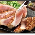 Daisen chicken sashimi Steak