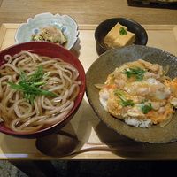 自家製粉石臼挽きうどん 青空blue 本店 - 青セット［粗挽きうどん］
