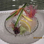 日本料理 オカモト - H27.12.09夜『お造り』