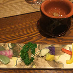 リストランテ ソットラルコ - 器にうっとり。。。