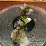 リストランテ ソットラルコ - ハーブが香るカルパッチョ