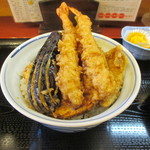 杜月 - 「ばくだん天丼」（880円）