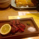 風和利 - 厚切り牛タン。