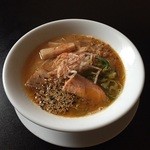 Raamen to ri katsu - 限定　秋鮭の燻製味噌らぁ麺