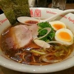 琉球新麺 久 - 焦がし黒醤油ラーメン