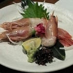 kakuregakoshitsusakura - 赤海老刺身