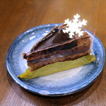 不二家 - 料理写真:プレミアムチョコレートケーキ