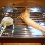 あきば - 牛ステーキ・天使の海老