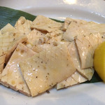 炭火焼肉 ぐら - 牛の大動脈の「コリコリ」（2015.12）