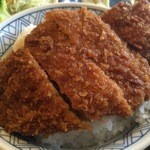 ブラッスリー茶茶 - かつ丼アップ1【料理】