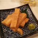 横田酒場 - 長いものポン酢漬け！