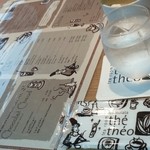 ティールーム　テテオ - おしぼり、コースターもおしゃれ！