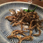 秋田料理 五城目 - どぜうの唐揚げ