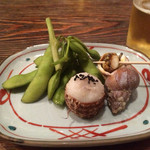 秋田料理 五城目 - お通し  ここで差が出ますね