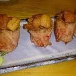 かねます - 2015/12 生うに牛巻き