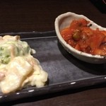 居酒屋 康 - お通し　2015.12再訪