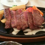 レストラン　イイジマ - 常陸牛サーロインステーキ