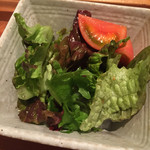 焼鳥 おがわ - フルーツトマトのサラダ