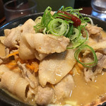 むげん 茂原店 - つけだれ。こんな具沢山見たことない。