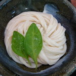 饂飩 きぬ川 - 胡麻つけ麺（麺アップ）