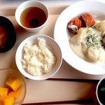 Kokusai Kyouyou Daigaku Kafeteria - A定食