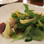 リストランテ　ディ・カナレット - シーフードマリネ、サラダ仕立て（ディナーコース）