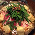 Kinaga - 三元豚のゴマ味噌たんたん鍋