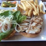 Tango Contemporary Cafe - マヒマヒサンド