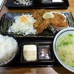 北海道厚岸 - 牡蠣フライ定食