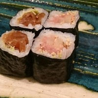 寿司英 - トロタクとかんぴょう巻き