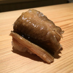 鮨 あらい - 2015/12昼_にぎり⑭穴子（塩）