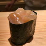 鮨 あらい - 2015/12昼_にぎり⑩小柱