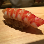 鮨 あらい - 2015/12昼_にぎり⑥車海老