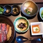 黒毛和牛ひつまぶし御前1,500円