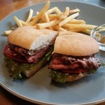 2015年12月のサンドイッチ、（ローストビーフサンド）