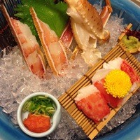 かに道楽 梅田店 - カニ造り盛り合わせ