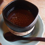 徳山鮓 - 香茸、ショウゲンジ（茸）の茶碗蒸し＋琵琶マスの卵