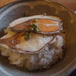 徳山鮓 - 自家製鮒ずし。半分食べたら、煎茶でお茶漬けに