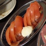 炭火焼肉 忠吉 - 冷やしトマト