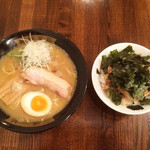 麺屋楽長。 - お得なランチセット