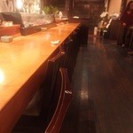 ご馳走家 むつごろう - カウンター席