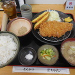 とんかつ 栄ちゃん - 純粋サドルバックロースカツ　￥2480-