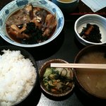 Houshi - 銀むつカマ煮定食　800円