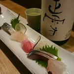 いいお酒といい肴といい語らい